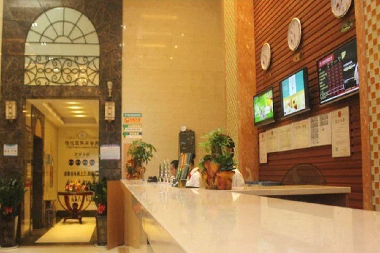 Greentree Inn Guangdong Shenzhen Henggang Wenti Square Xianle Road Shell Hotel Bagian luar foto
