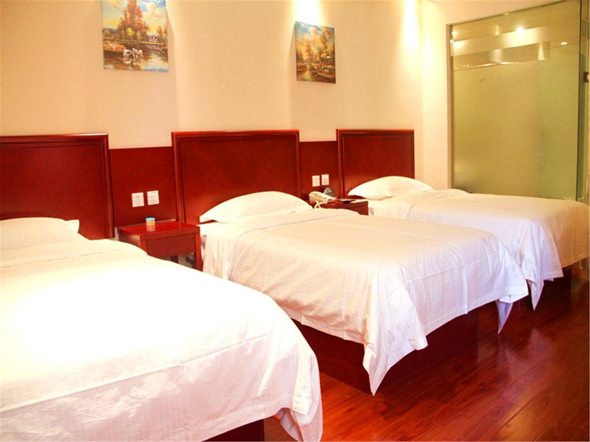 Greentree Inn Guangdong Shenzhen Henggang Wenti Square Xianle Road Shell Hotel Bagian luar foto